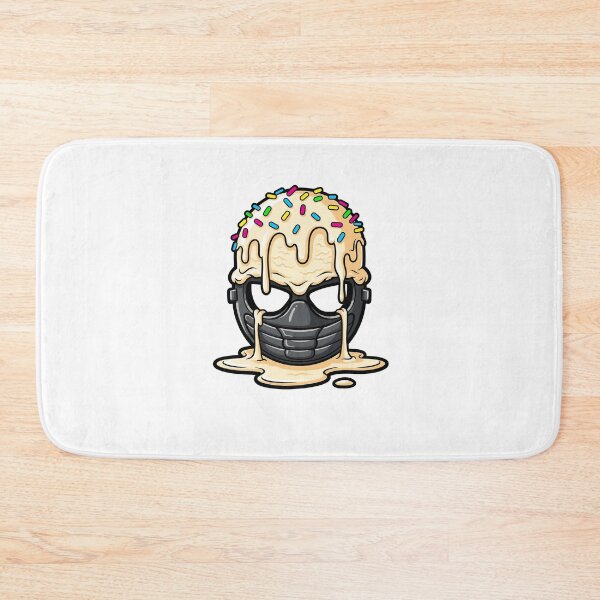 Item preview, Baseball Catcher Mask Ice Cream Dripping Baseball Fan Boys designed and sold by diyoor.