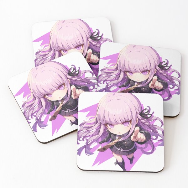 Item preview, Kyoko Kirigiri Danganronpa Kawaii Chibi Gun Anime designed and sold by justnickthings.