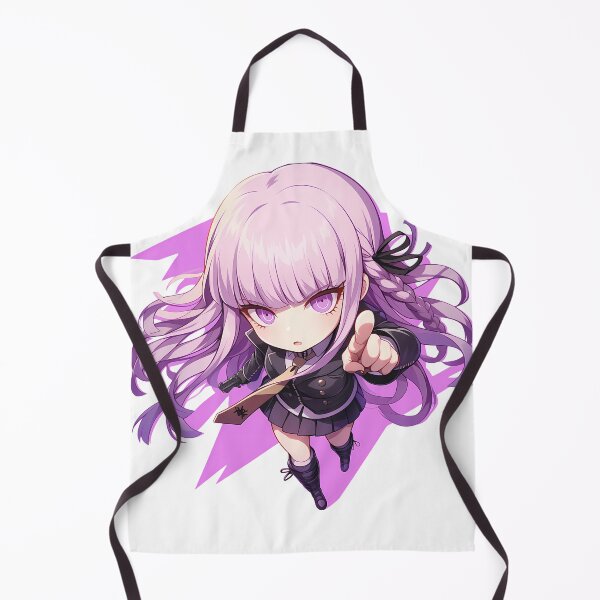 Item preview, Kyoko Kirigiri Danganronpa Kawaii Chibi Gun Anime designed and sold by justnickthings.