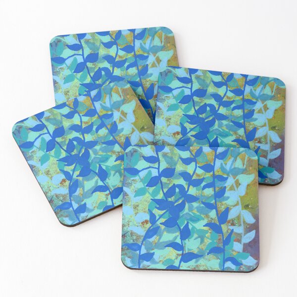 Item preview, Waves of Blue Botanicals designed and sold by Traci Owings Design.