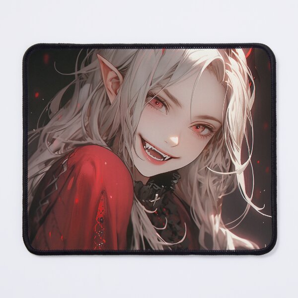 Item preview, Crimson Vampire Anime Girl Portrait designed and sold by bubblegoth.