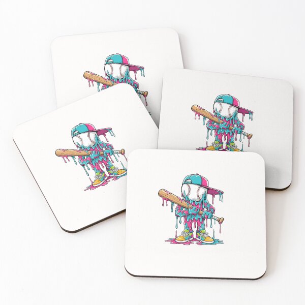 Item preview, Baseball Drip for Boys Ice Cream Drip Baseball designed and sold by diyoor.