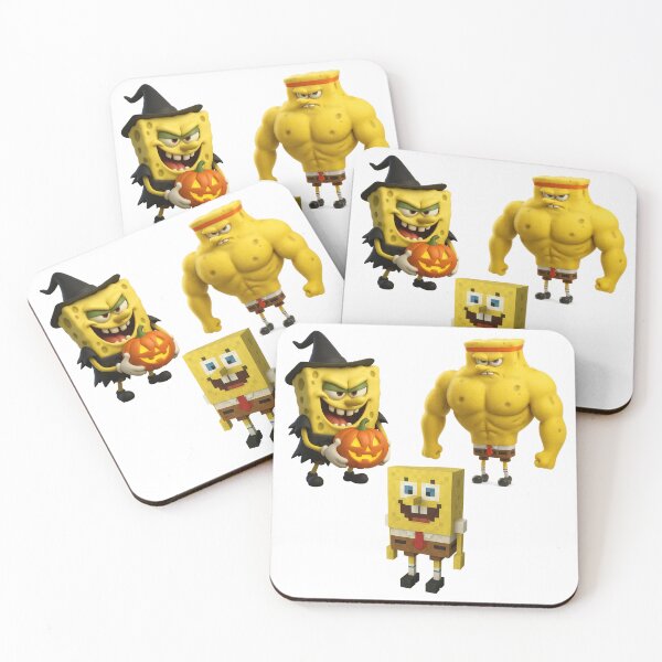Item preview, pack Spongebob vs Patrick Star / spongebob Minecraft / spongebob halloween  designed and sold by DibujandoPorfa.