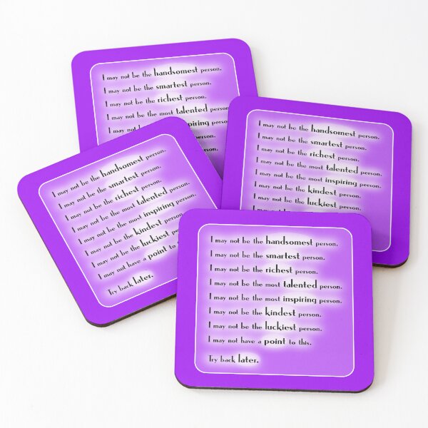 Item preview, I may not be, magenta background designed and sold by mntimg.