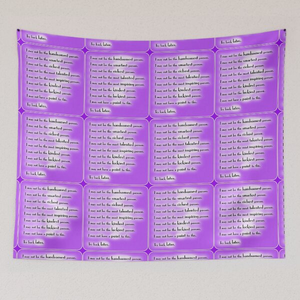 Item preview, I may not be, magenta background designed and sold by mntimg.