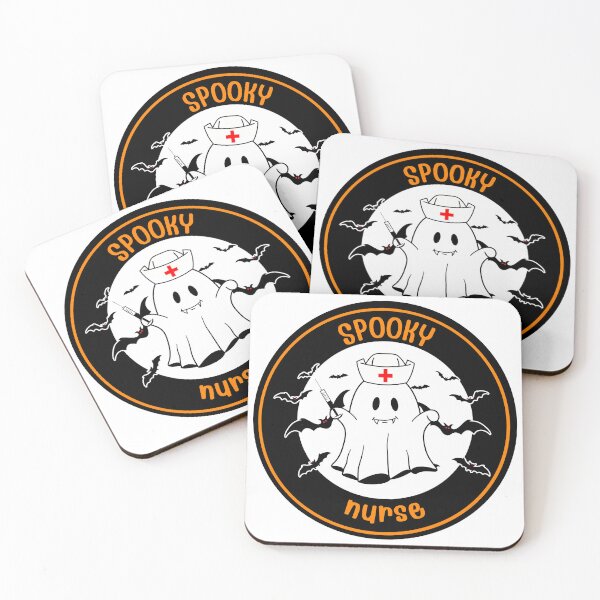 Item preview, Spooky Ghost Nurse designed and sold by Little Care Studio.