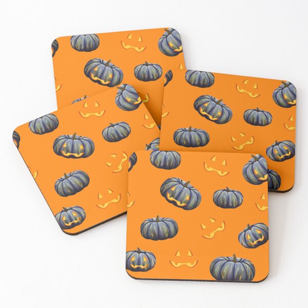 Item preview, Halloween Jack-O-Lantern Pattern On Halloween-Orange designed and sold by DEC02.