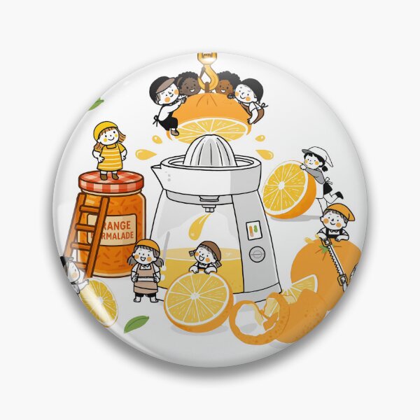 Item preview, The Teeny-Tiny Team: Kitchen Mission — Orange designed and sold by MADAMENOMAD.