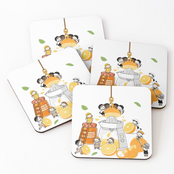 Item preview, The Teeny-Tiny Team: Kitchen Mission — Orange designed and sold by MADAMENOMAD.