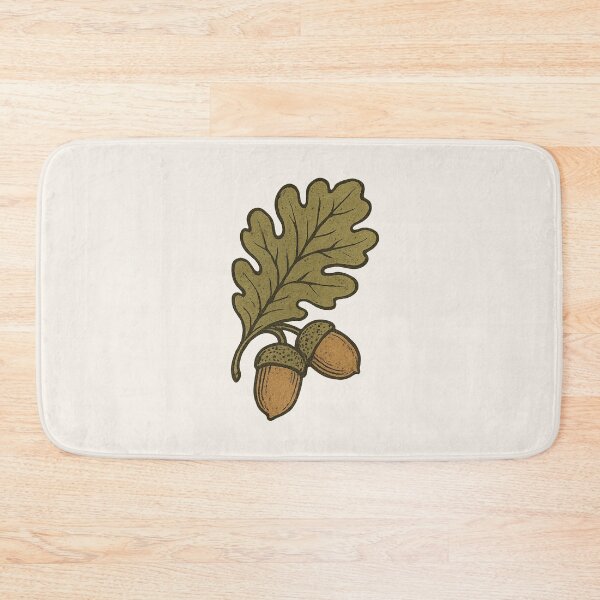 Item preview, Acorn & Oak Leaf – Vintage Cottagecore Botanical Sticker designed and sold by HoopeStylee.