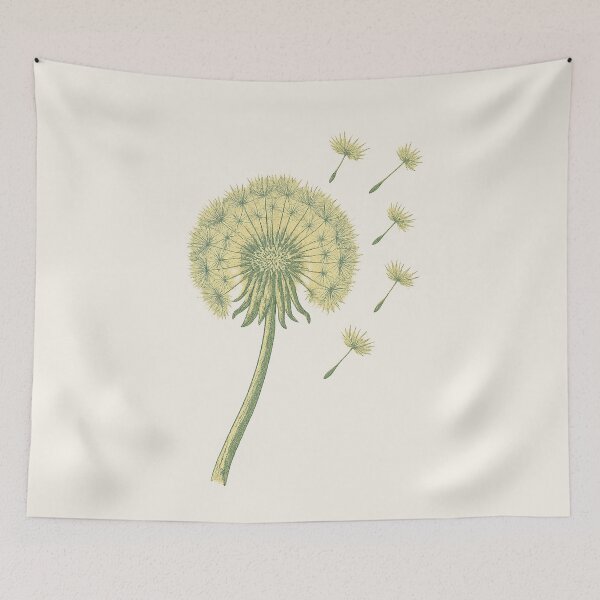 Item preview, Dandelion Seed Head – Vintage Cottagecore Botanical Sticker designed and sold by HoopeStylee.