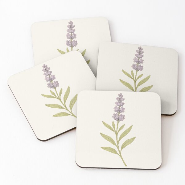 Item preview, Lavender Stem – Vintage Cottagecore Botanical Sticker designed and sold by HoopeStylee.