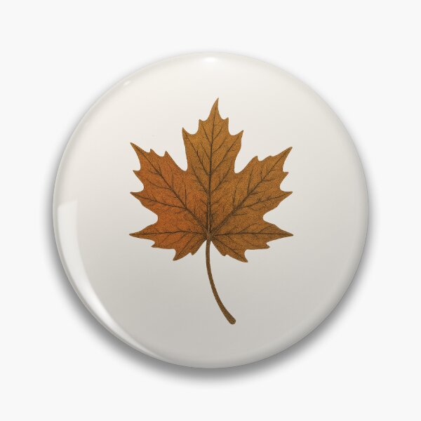 Item preview, Maple Leaf – Vintage Cottagecore Botanical Sticker designed and sold by HoopeStylee.