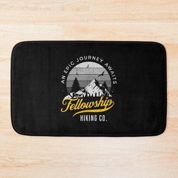 Item preview, Fellowship Hiking Co - An Epic Journey Awaits - Distressed Fantasy designed and sold by buhariethiof.