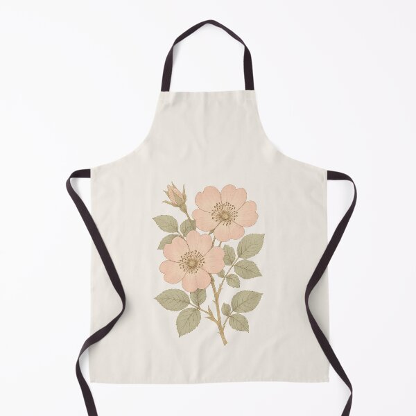 Item preview, Wild Rose Branch – Vintage Cottagecore Botanical Sticker designed and sold by HoopeStylee.