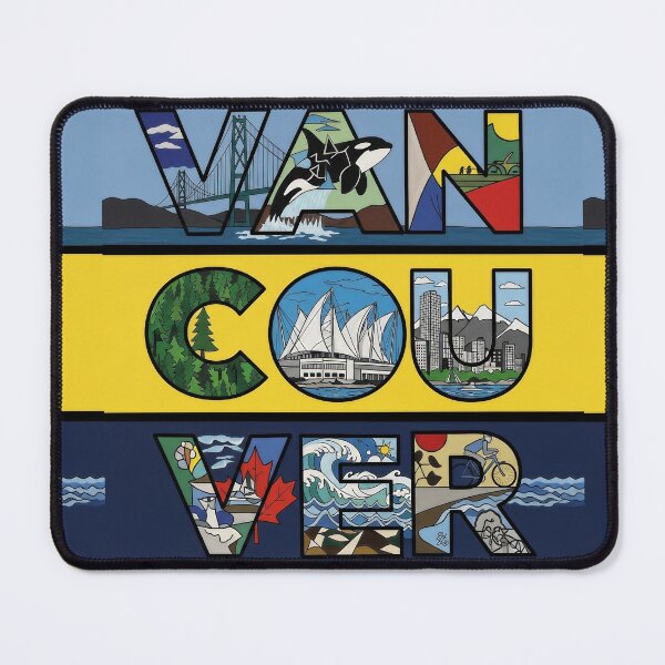 Item preview, VANCOUVER ART ATTACK designed and sold by RockPaperWater.