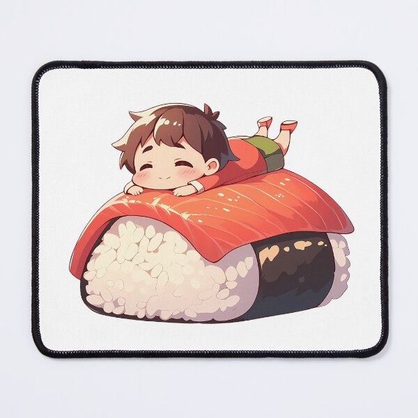 Item preview, Chibi Kawaii Mako Mankanshoku Kill La Kill Sushi designed and sold by TanglenRabbit.