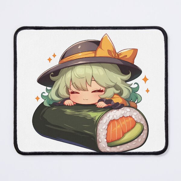 Item preview, Anime Chibi Kawaii Komeiji Koishi Touhou Sushi Dream designed and sold by TanglenRabbit.