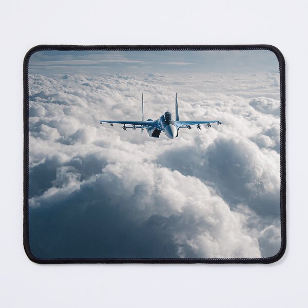 Item preview, Sukhoi Su-27 Over Wispy Formations designed and sold by Skyframe Aviation.