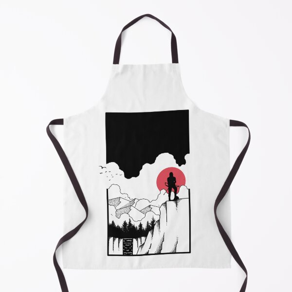 Item preview, Beneath the Crimson Sun-Minimalist Art designed and sold by Artsilhouette.