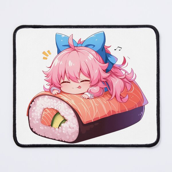 Item preview, Chibi Kawaii Yuno Gasai Future Diary Sushi Dream designed and sold by TanglenRabbit.