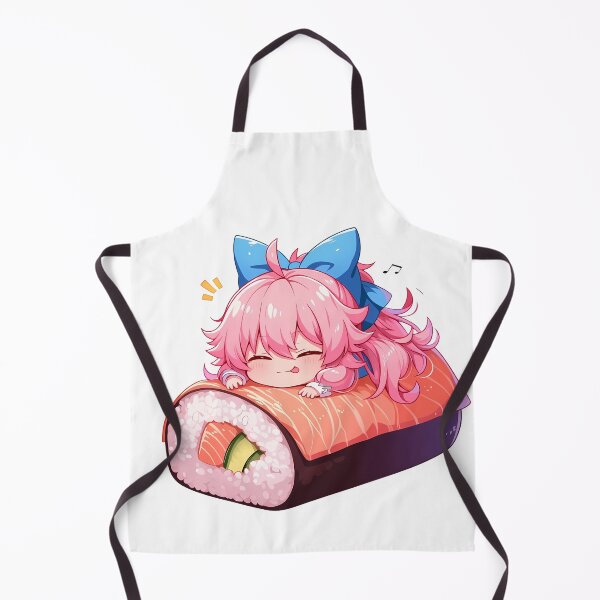 Item preview, Chibi Kawaii Yuno Gasai Future Diary Sushi Dream designed and sold by TanglenRabbit.