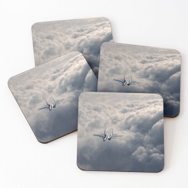 Item preview, Sukhoi Su-27 Above Sunlit Blanket designed and sold by Skyframe Aviation.