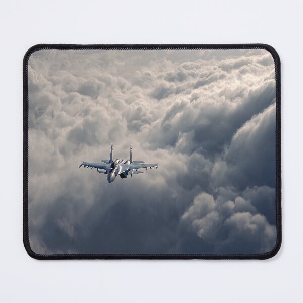 Item preview, Sukhoi Su-27 Above Sunlit Blanket designed and sold by Skyframe Aviation.