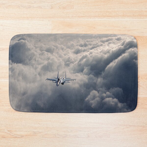 Item preview, Sukhoi Su-27 Above Sunlit Blanket designed and sold by Skyframe Aviation.