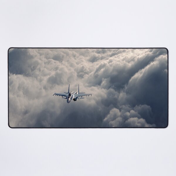 Item preview, Sukhoi Su-27 Above Sunlit Blanket designed and sold by Skyframe Aviation.