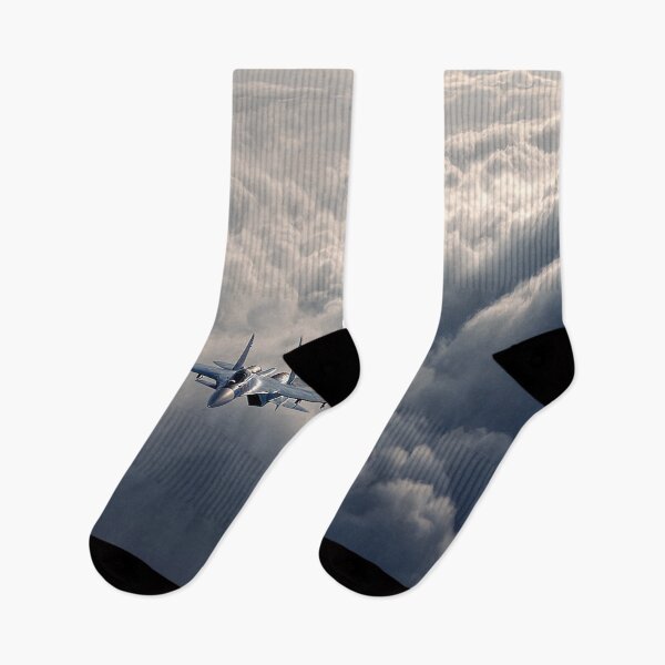 Item preview, Sukhoi Su-27 Above Sunlit Blanket designed and sold by Skyframe Aviation.