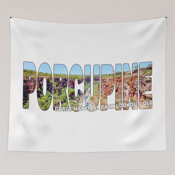 Item preview, PORCUPINE GOEGE National Park Lookout QLD - Hughenden designed and sold by Adam Gormley.