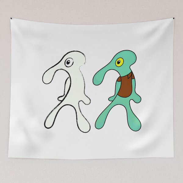Item preview, Pack Squidward Art, Squidward Painting designed and sold by DibujandoPorfa.