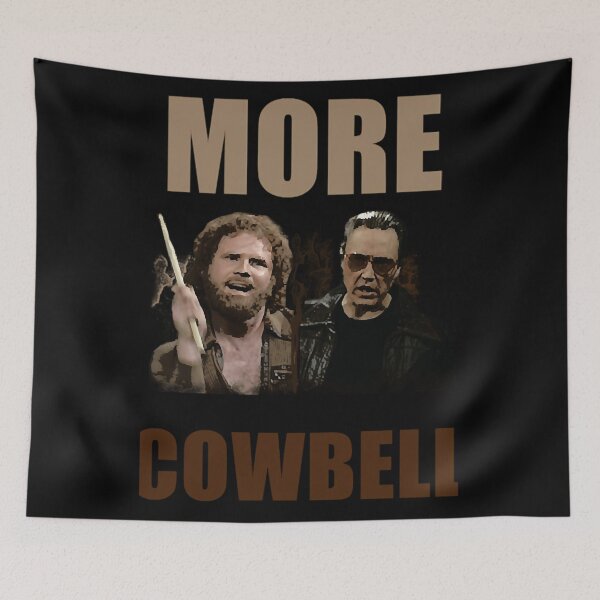 Item preview, Cowbell More Funny Movies Musician Vintage Quote designed and sold by Gross-Chain-Fa.