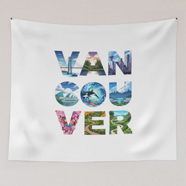 Item preview, VANCOUVER VIBE designed and sold by RockPaperWater.