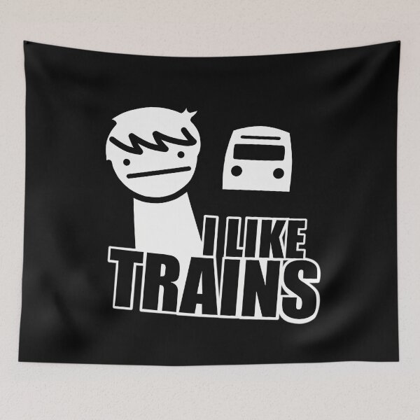 Item preview, I Like Trains Art Design designed and sold by mitchelleib.