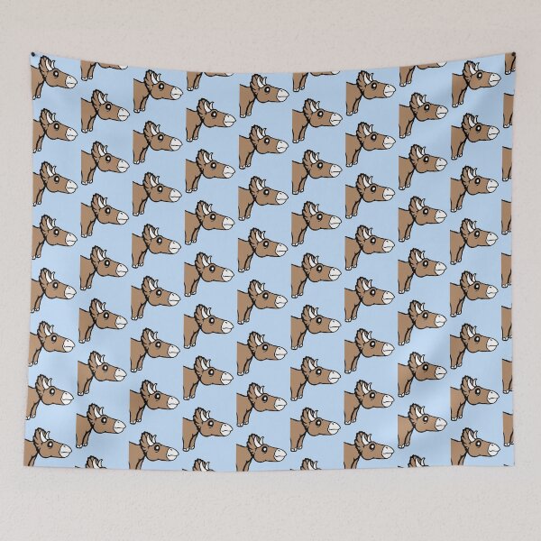 Item preview, Triceratops Half Side Dinosaur 2 Horns Friendly Dino Cute designed and sold by shirt-o-mat.