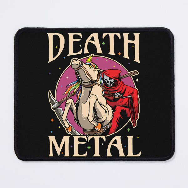 Item preview, Reaper Rock Satan Unicorn Festivals Death Metal 1066 designed and sold by BryBrakefield.
