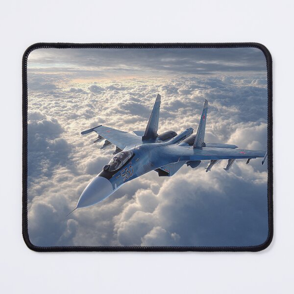 Item preview, Sukhoi Su-27 Over Cloud Mountains designed and sold by Skyframe Aviation.