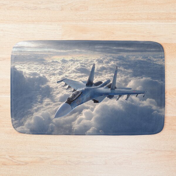 Item preview, Sukhoi Su-27 Over Cloud Mountains designed and sold by Skyframe Aviation.