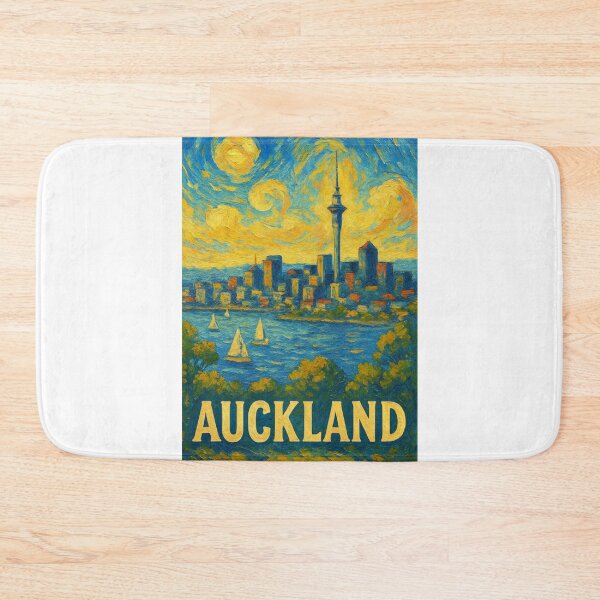 Item preview, Auckland Sky Tower Sunset over Waitematā Harbour designed and sold by Aryabek.