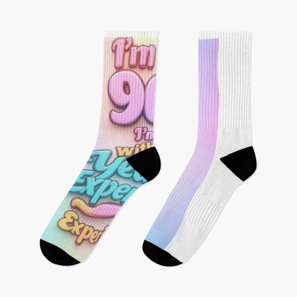 Item preview, I’m Not 90… I’m 18 with 72 Years of Experience – Funny 90th Birthday Gift designed and sold by GogoVibes.