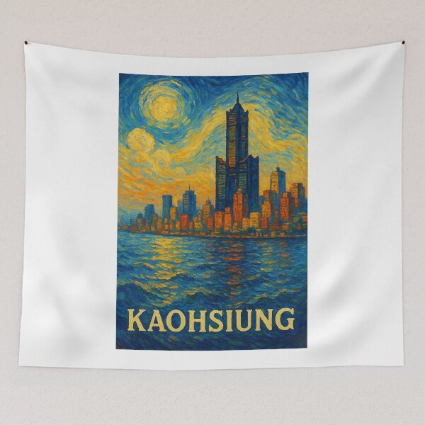 Item preview, Kaohsiung 85 Sky Tower and Sunset Cityscape designed and sold by Aryabek.