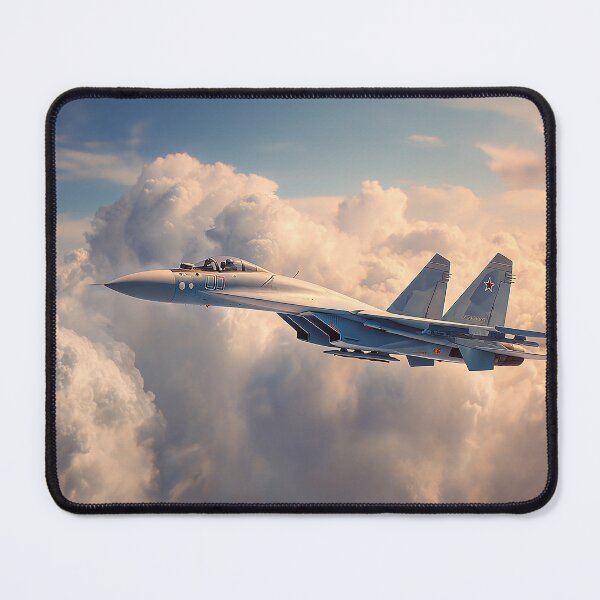 Item preview, Sukhoi Su-27 Over Cotton Fields designed and sold by Skyframe Aviation.