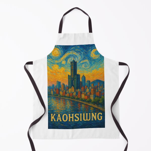 Item preview, Kaohsiung Waterfront and Mountain View at Dusk designed and sold by Aryabek.
