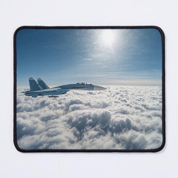 Item preview, Sukhoi Su-27 Over Blue Blanket designed and sold by Skyframe Aviation.