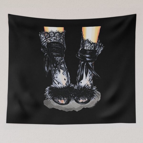 Artikelvorschau, Stilvolle schwarze Spitzensocken entworfen und verkauft von HenrikHedlund.