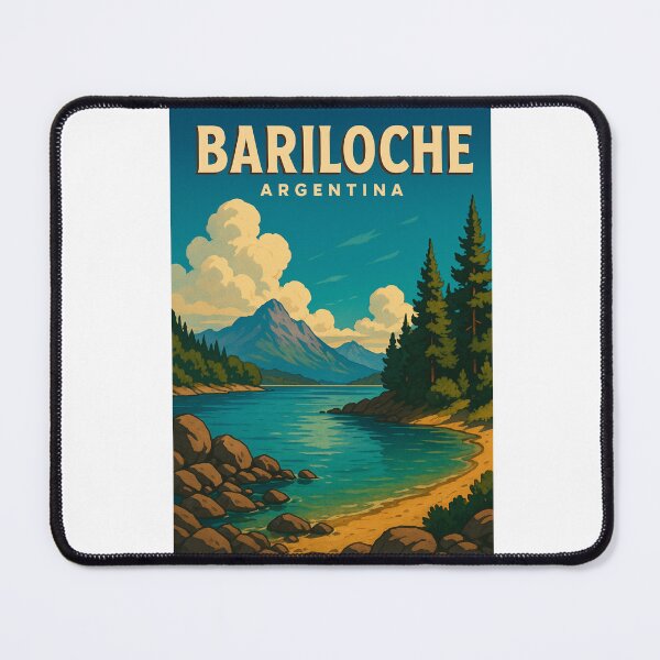 Item preview, Bariloche Argentina Lake Nahuel Huapi and Andes Mountains designed and sold by Aryabek.