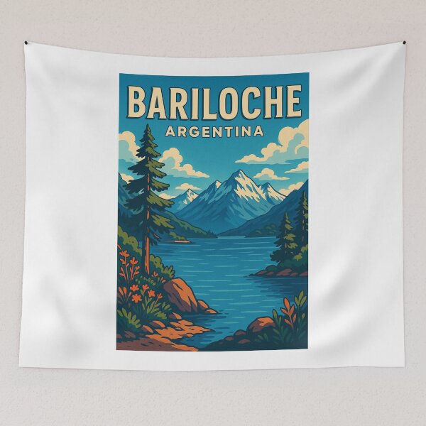 Item preview, Bariloche Nahuel Huapi and Andes Mountain Scenery designed and sold by Aryabek.