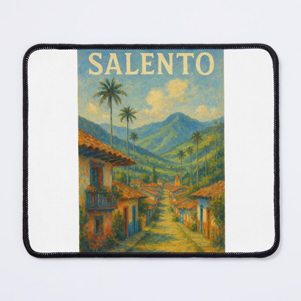 Item preview, Salento Street View and Andes Mountains in Colombia designed and sold by Aryabek.